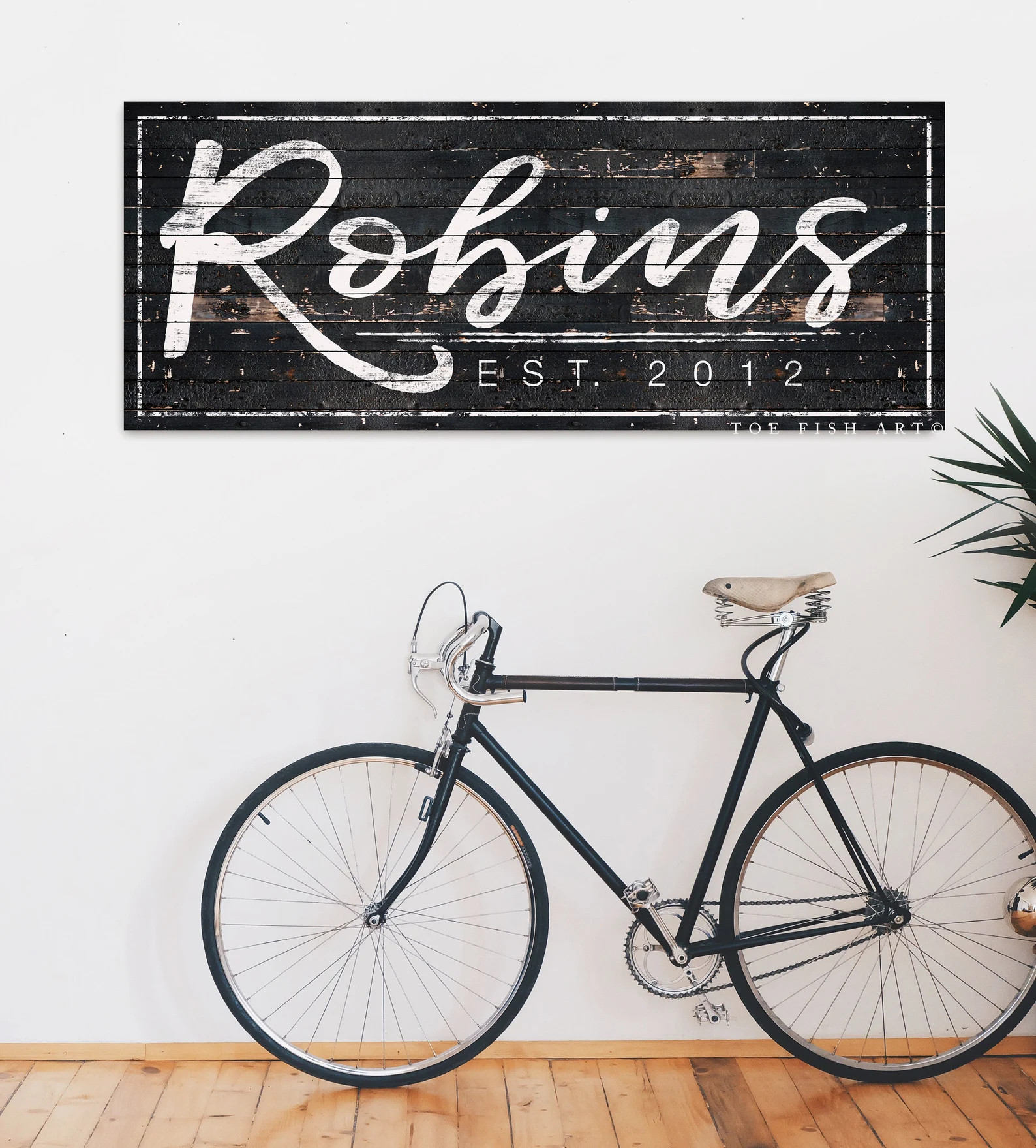 Family Name Sign Last Name Established Signs Gift for Her | Etsy | Etsy (US)