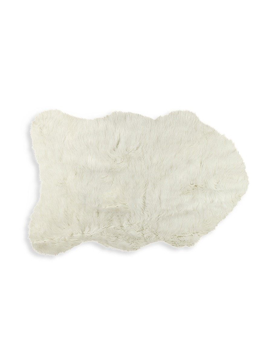 Australia Luxe Collective Gordon Faux Fur Rug - Off White - Size 2' X 3' | Saks Fifth Avenue OFF 5TH