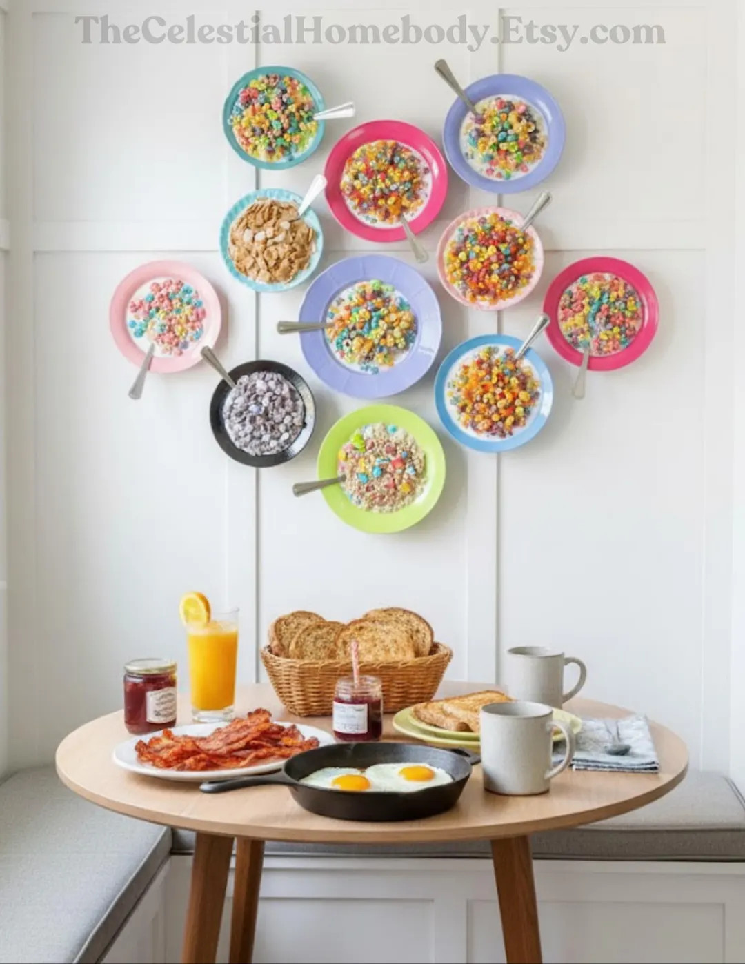 Hanging Cereal Wall Art Decor | Bespoke | Lucky Charms | Fruit Loops | Retro | Anti Gravity | Thr... | Etsy (US)