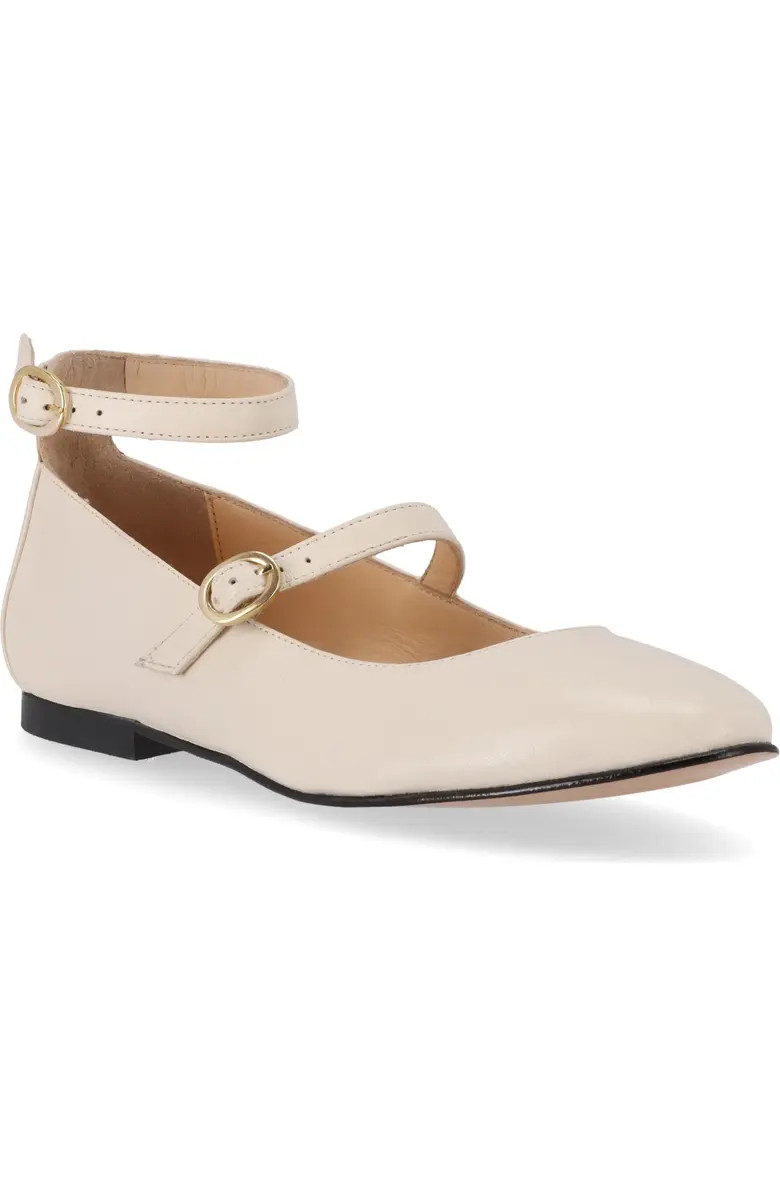 Evelyn Ankle Strap Mary Jane Flat (Women) | Nordstrom