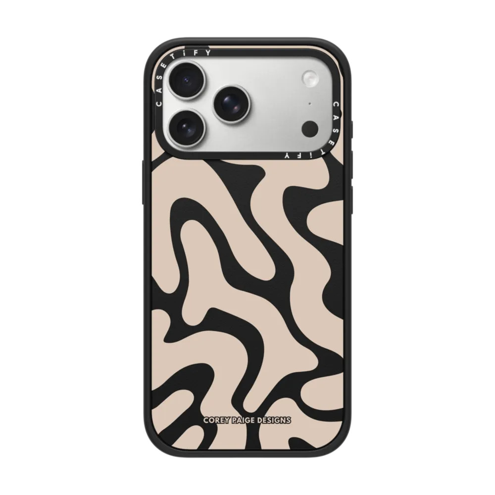 Tan Abstract Shapes by Corey Paige Designs | CASETiFY (Global)