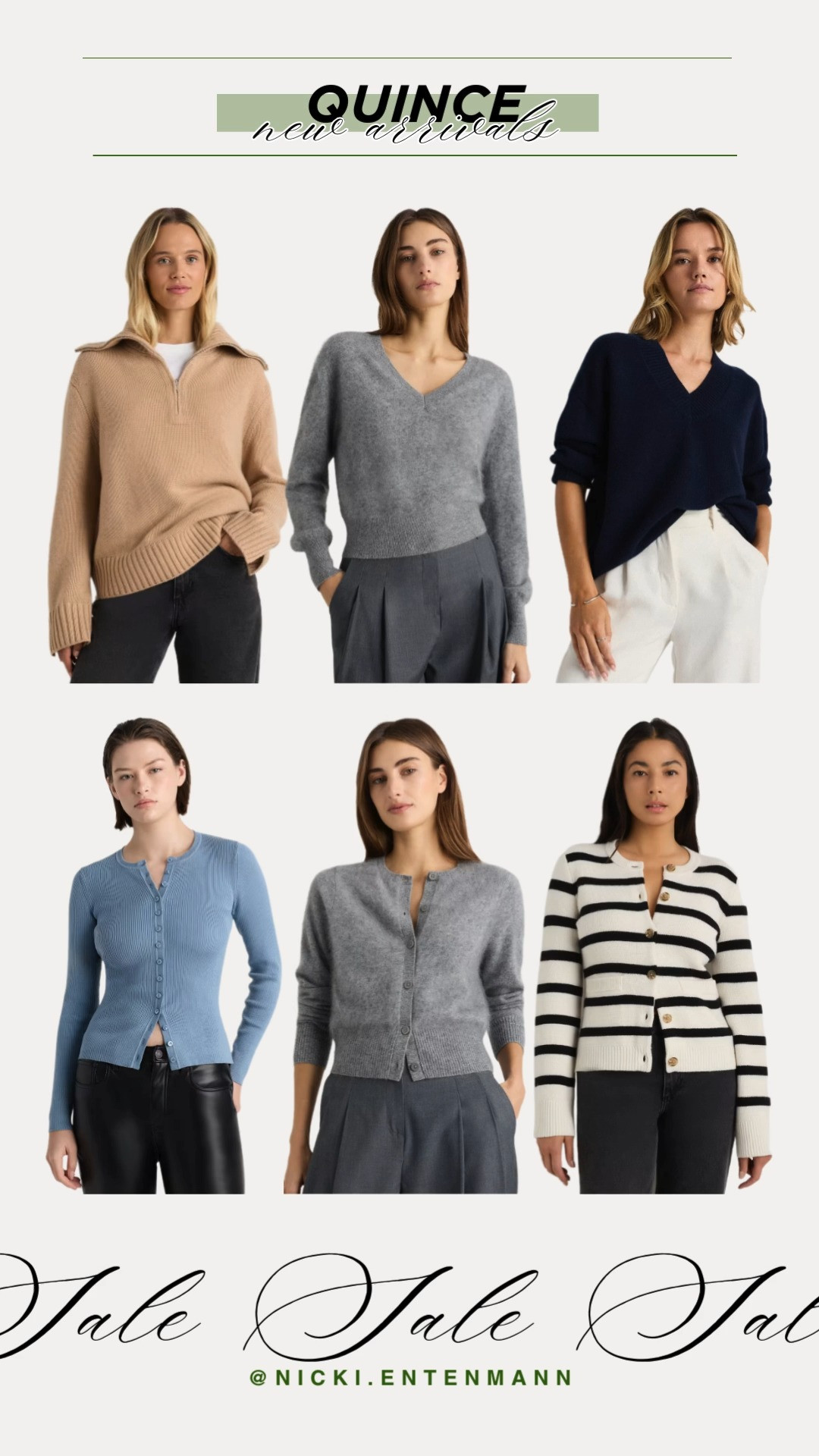 Quince winter tops bring cozy chic, soft knits and flattering fits that brighten cold days with effortless warmth and comfort. #Quince #wintertops #newarrivals #sweaters #cardigans #cozyknits #layering #sustainablefashion #winterstyle #outfitinspo
 

 #LTKootd #LTKSeasonal #LTKSaleAlert