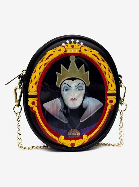Disney Snow White Old Hag and Evil Queen Villains Crossbody Bag | BoxLunch