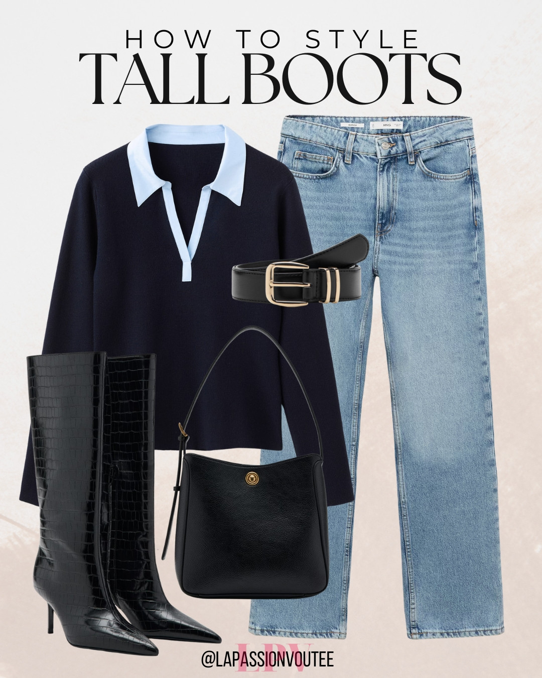 Sharing a tall boots outfit idea from Mango that feels polished and effortless 👢✨ Clean lines, cozy layers, and a chic silhouette make this look perfect for cooler days. A great go-to if you love outfits that feel elevated, wearable, and easy to style for everyday fall and winter. 🤍 

 #LTKootd #LTKSeasonal #LTKFindsUnder100