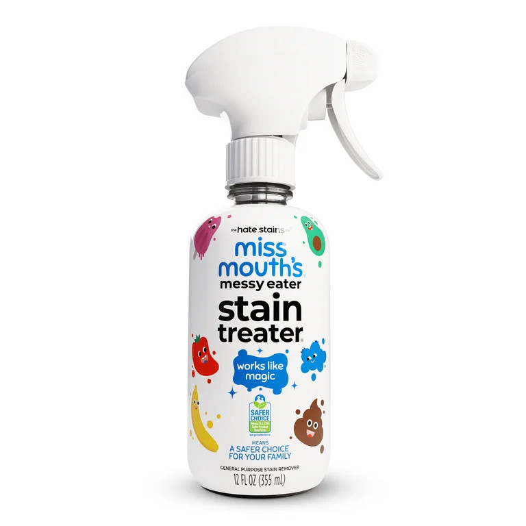 Miss Mouth's Messy Eater Stain Treater Spray for Baby & Kids, 12 fl oz, Newborn & Baby Essentials... | Walmart (US)