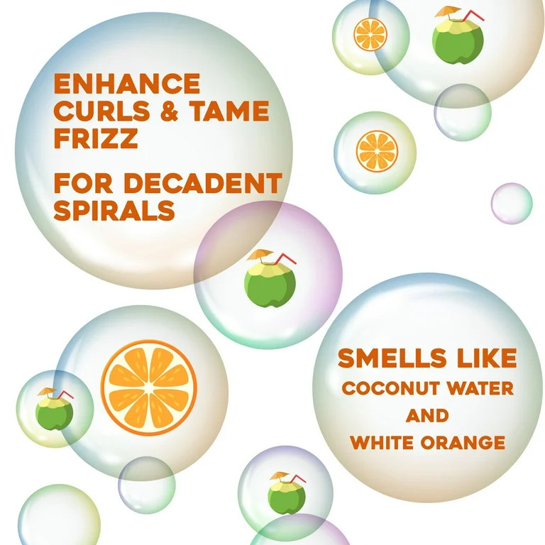 OGX Quenching + Coconut Curls Curling Hair Butter, Deep Moisture Leave-In Hair Mask, 6.6 oz | Walmart (US)