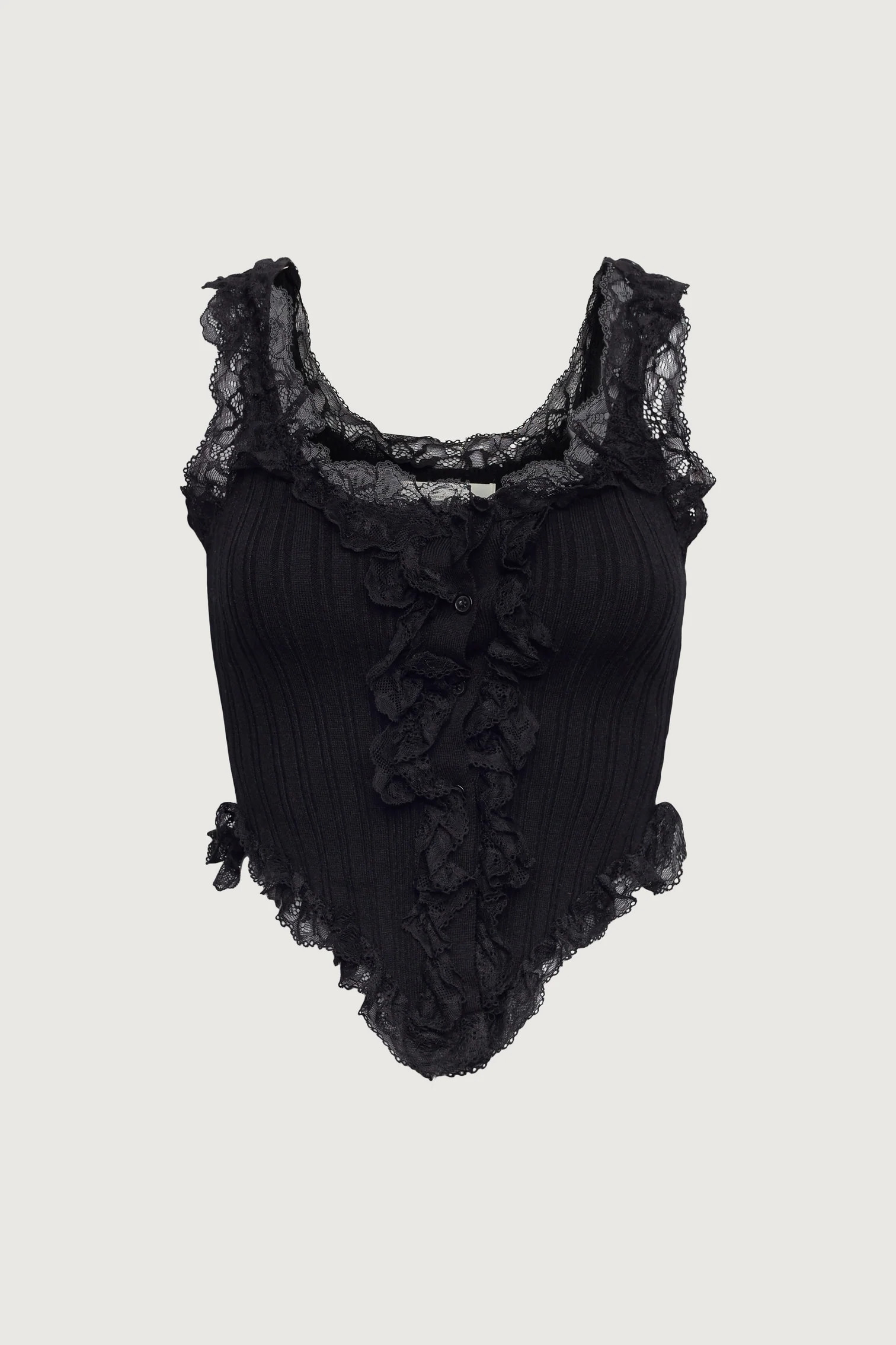 RUFFLED LACE TANK TOP | OAK + FORT