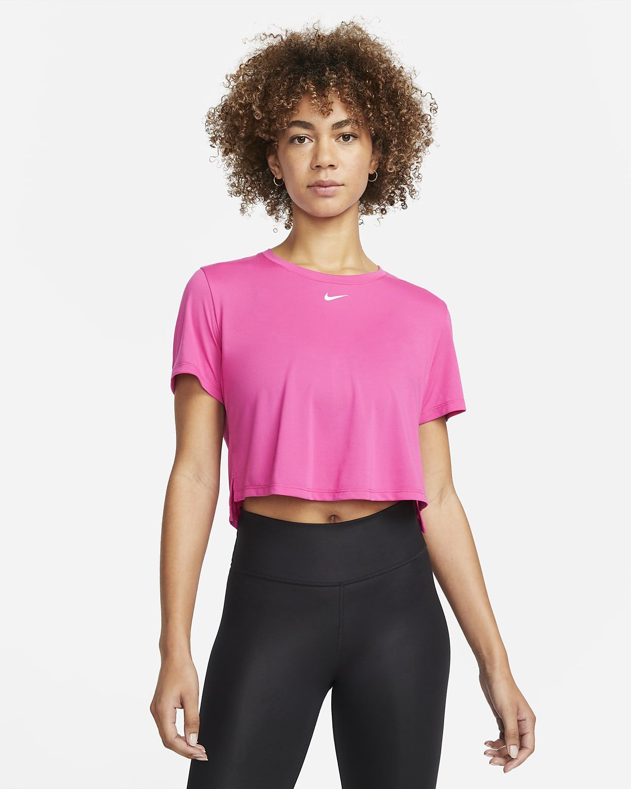 Nike Dri-FIT One Women's Standard Fit Short-Sleeve Cropped Top. Nike.com | Nike (US)