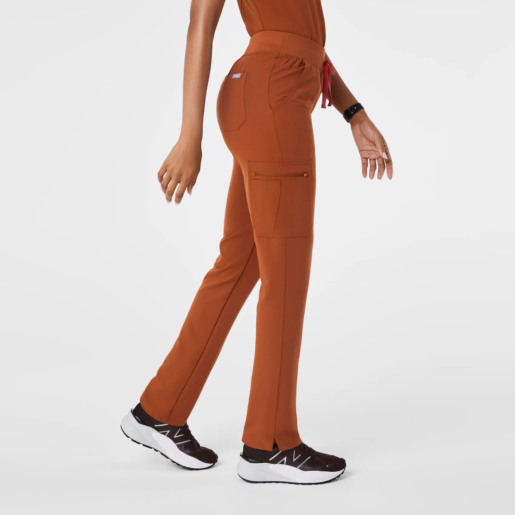 Women’s High Waisted Yola Skinny Scrub Pants™ - Dirty Chai · FIGS | FIGS