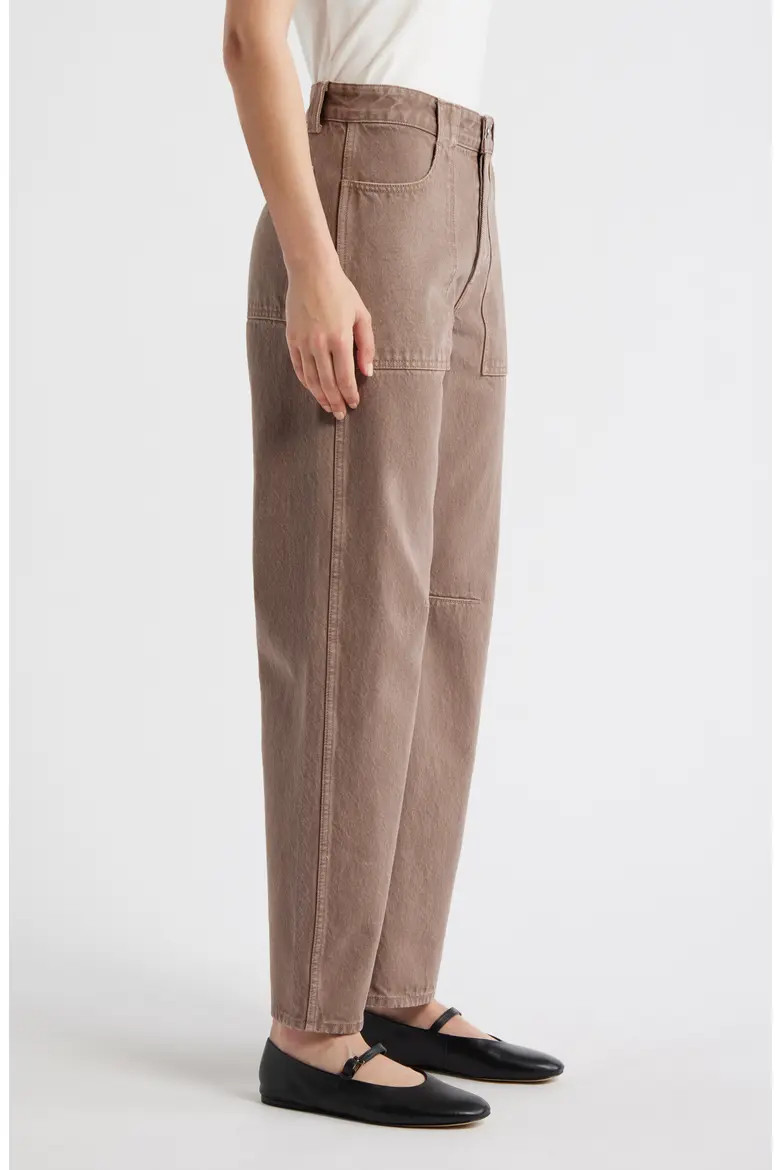 The Darted Utility Barrel Leg Jeans (Women) | Nordstrom | Nordstrom