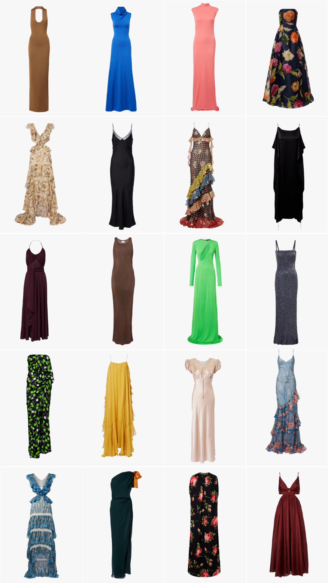 Spring dresses: long 

 