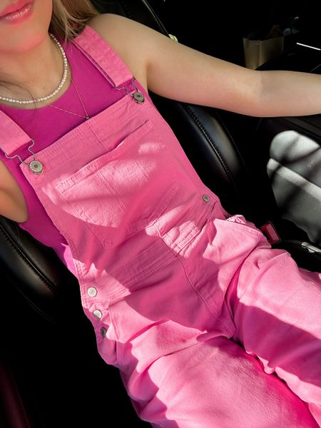 Amazon overalls, pink overalls, overall outfit, spring outfit, Easter outfit, cute Amazon clothes, Amazon finds, fashion finds

#LTKstyletip #LTKSeasonal #LTKU