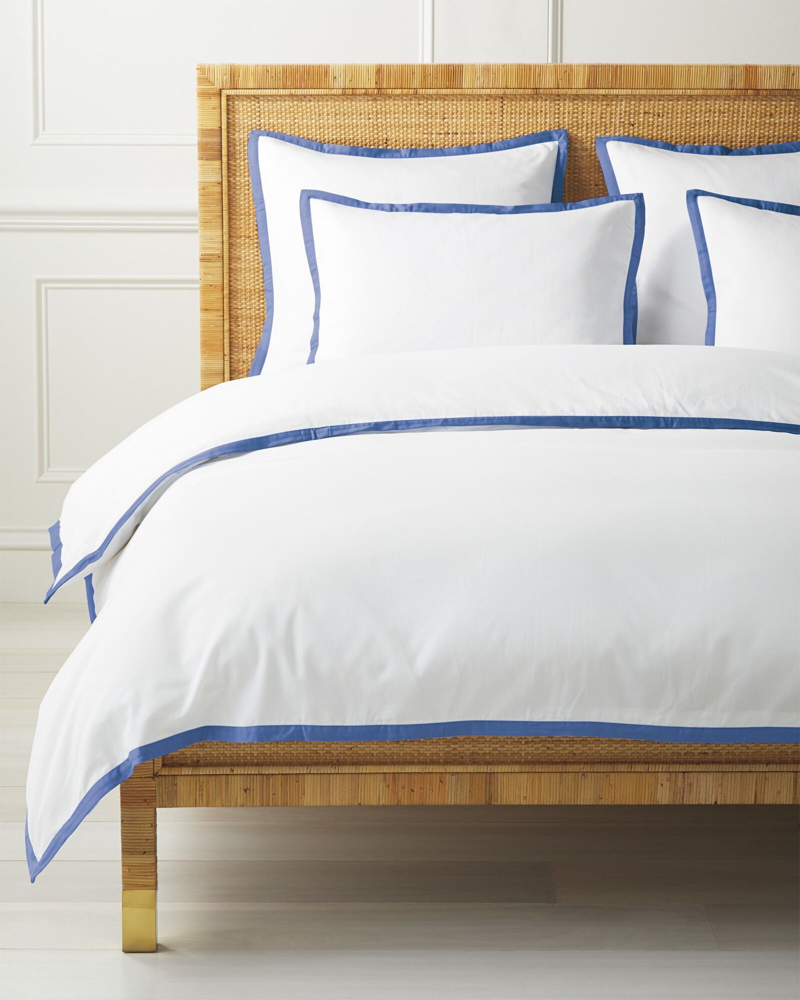 Border Frame Duvet Cover | Serena and Lily