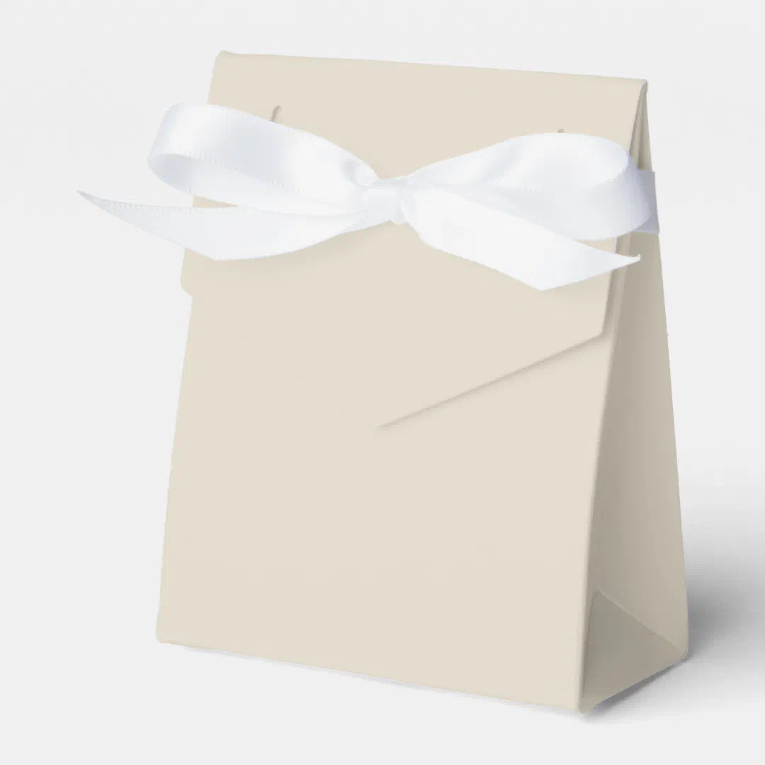 Bone White Tent Favor Box | Zazzle | Zazzle