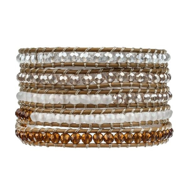 Amber and Emerald Cut Crystals on Natural | Victoria Emerson