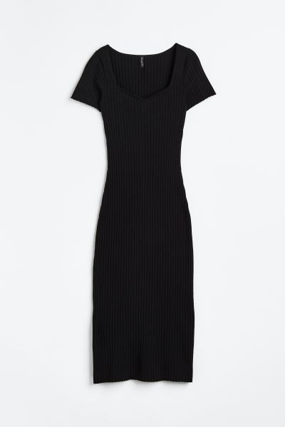 Rib-knit Bodycon Dress | H&M (US + CA)