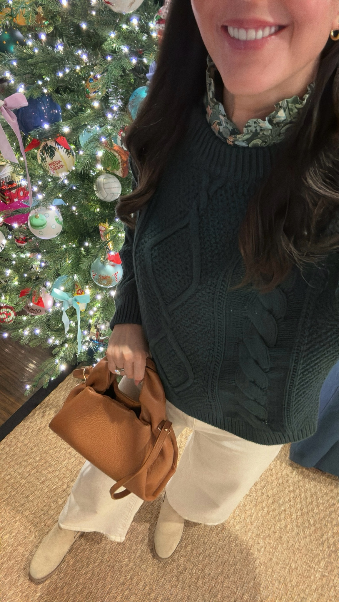 Another Quince sweater and the viral Target pants with my favorite weatherproof boots. I’ve had them for three years, and they are a winter staple.

#LTKFindsUnder50 #LTKStyleTip #LTKShoeCrush