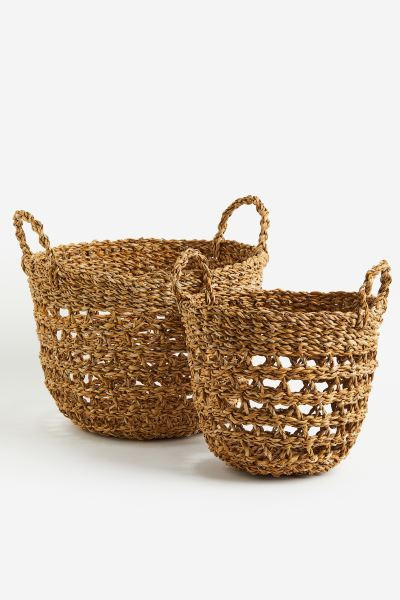 Braided Seagrass Basket | H&M (US + CA)