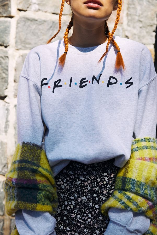 Friends Logo Crew Neck Sweatshirt | Urban Outfitters (US and RoW)