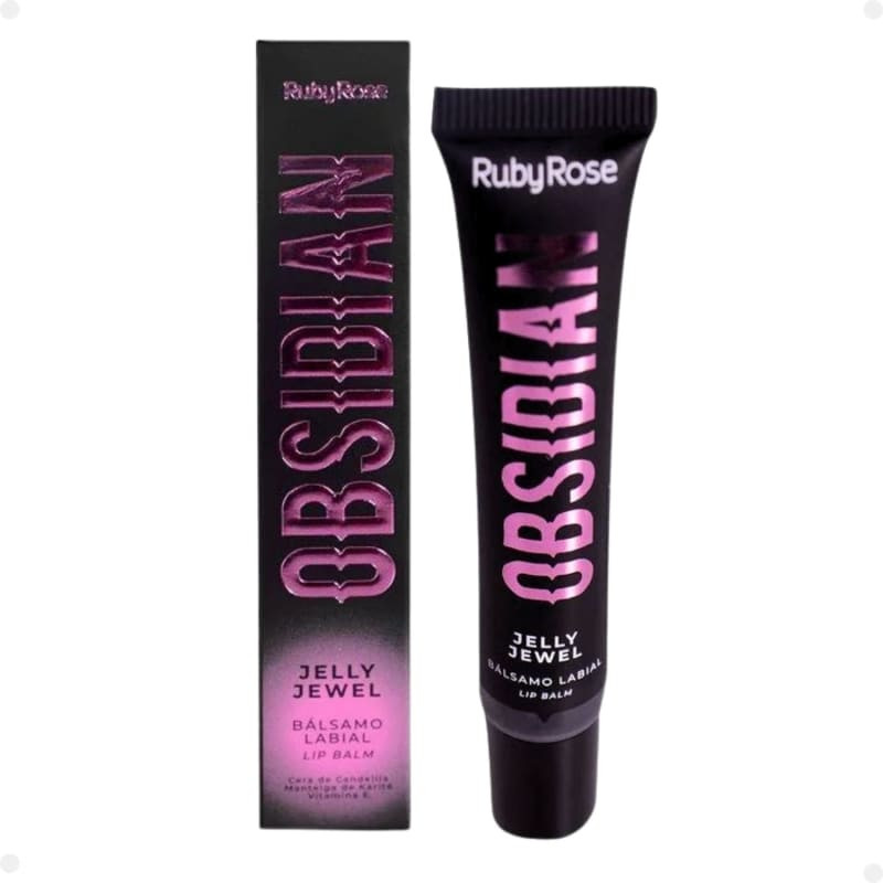 Lip Balm Ruby Rose Obsidian Jelly Jewel Onix 10ml | Beleza Na Web (BR)