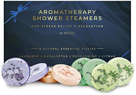 Valitic Aromatherapy Shower Steamers for Stress Relief and Relaxation - Gifts for Women Mom Birthday | Amazon (US)
