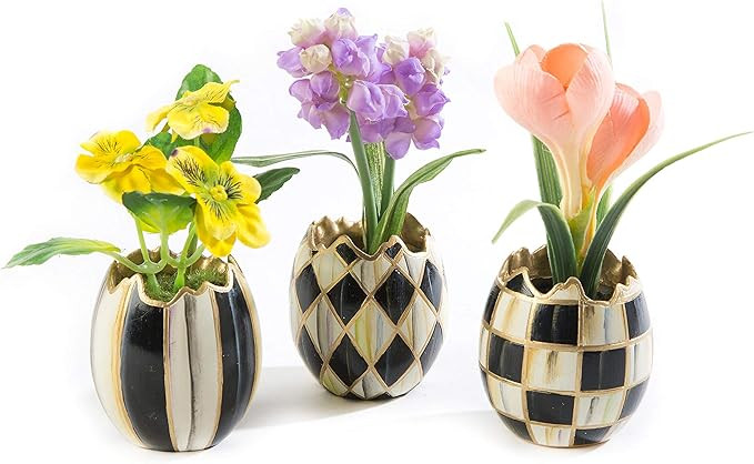 MacKenzie-Childs Courtly Egg Bouquet Set of 3 | Amazon (US)