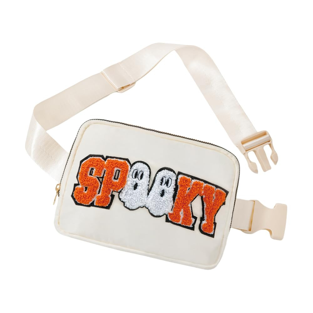 Boo Basket Stuffers for Teens，Halloween Crossbody Bag Halloween Spooky Pumpkin Purse for Kids, ... | Amazon (US)