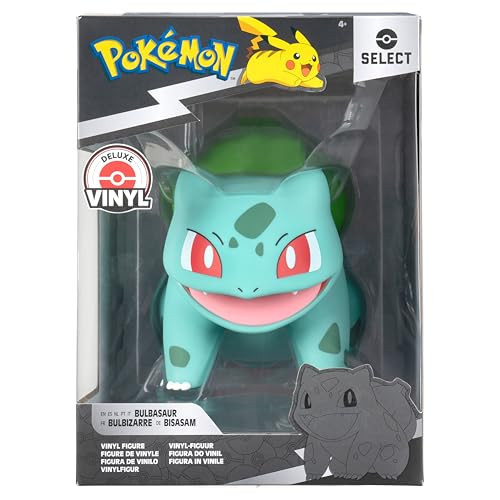 Pokemon Bulbasaur Select Vinyl Figure - 8-Inch Figure Made from Vinyl | Amazon (US)
