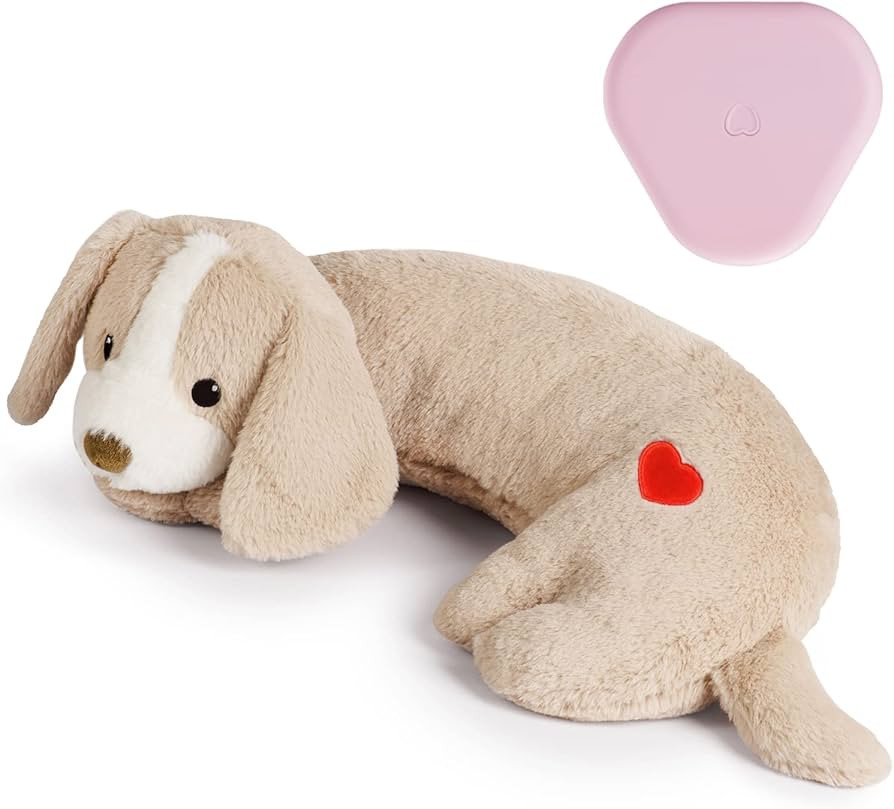 Puppy Heartbeat Toy Heartbeat Stuffed Toy for Dogs, Dog Heartbeat Toy for Pet Anxiety Relief Slee... | Amazon (US)