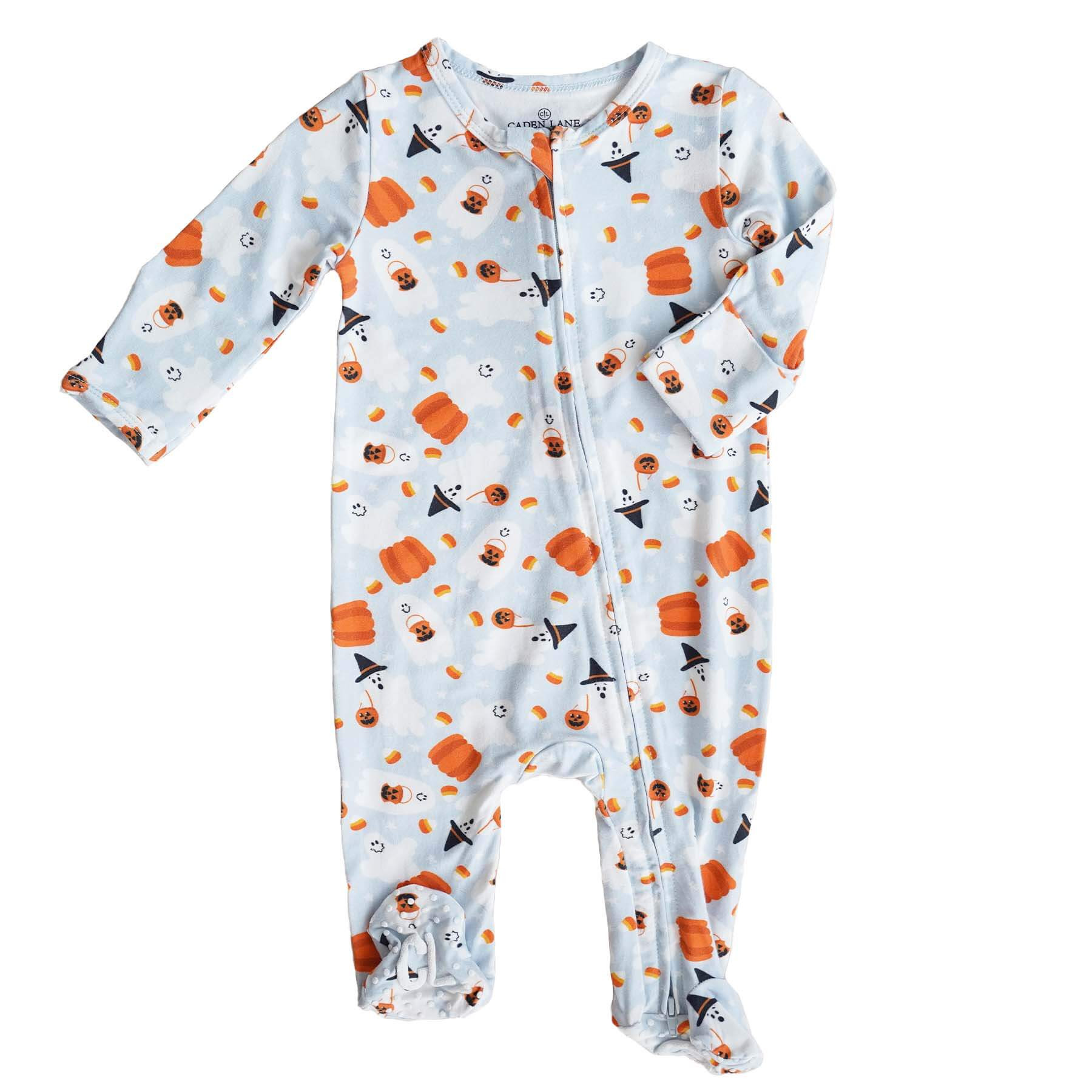 Boo Buddies Zipper Footie | Caden Lane