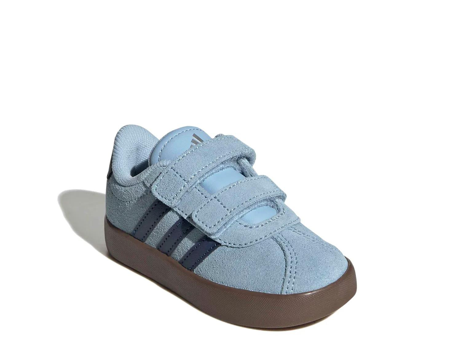 adidas VL Court 3.0 Sneaker Kids' | Boys | Girl's | Blue | Size 7.5 Toddler | Sneakers | DSW