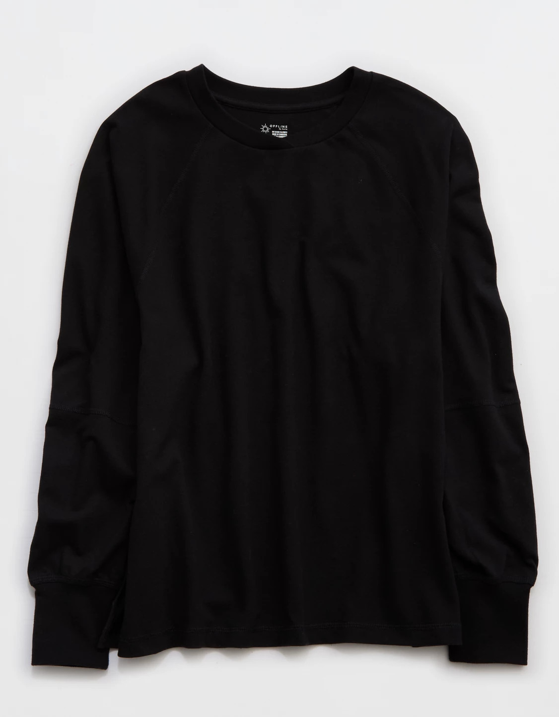 Long Weekend Sale OFFLINE By Aerie Pique Long Sleeve T-Shirt | American Eagle Outfitters (US & CA)