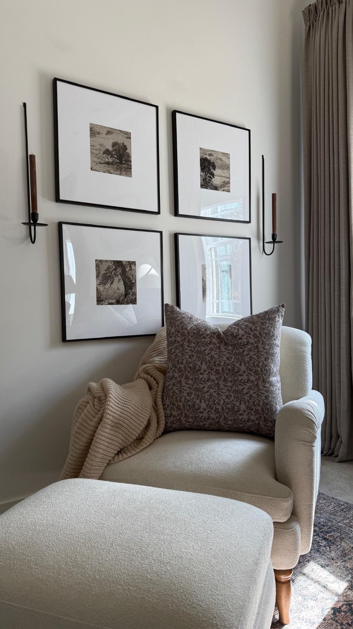 Cozy corner in our primary bedroom! 

#LTKHome #LTKFindsUnder100 #LTKFindsUnder50