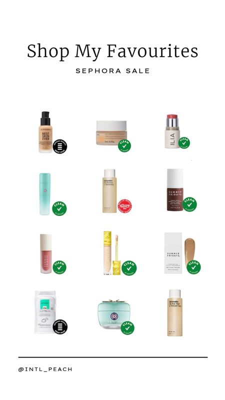 My Sephora sale order (all clean!)

#LTKsalealert #LTKbeauty #LTKxSephora