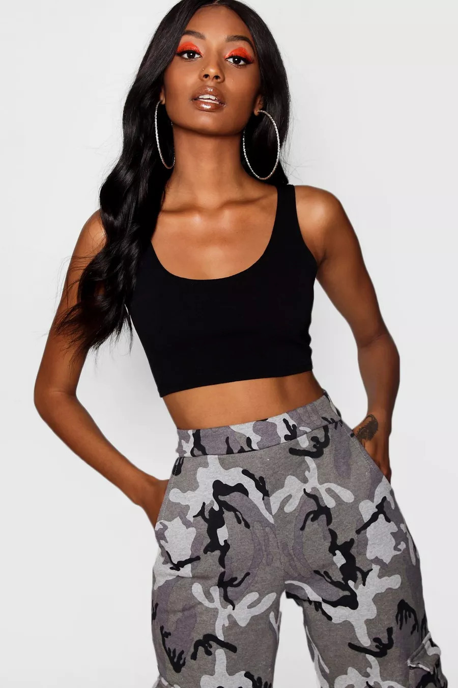Crepe Bralette | Boohoo.com (US & CA)