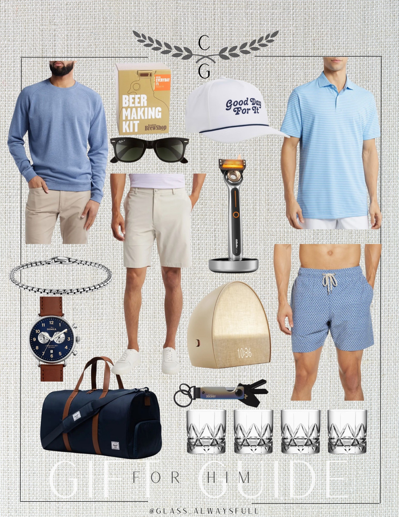Father’s Day gift ideas! Nordstrom men’s outfit, men’s spring outfit, men’s summer outfit, men’s flip flops, Father’s Day gift guide, Father’s Day gifts, men’s cap, men’s polo shirt, men’s golf shirt, men’s vacation outfit, resort wear, beach vacation, Father’s Day, Easter, men’s spring clothes, mens spring wardrobe, men’s wardrobe capsule, men’s shorts. Callie Glass 


#LTKGiftGuide #LTKSeasonal #LTKMens