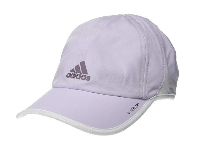 adidas Superlite Relaxed Adjustable Performance Cap (Purple Tint/Legacy Purple/White) Baseball Caps | Zappos