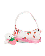 Strawberry Festival Shoulder Bag With Dog Charm | Handbags | Marshalls | Marshalls