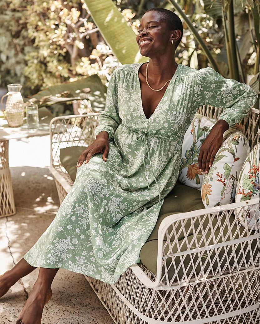 The Cinched Waist Caftan Dress | SummerSalt