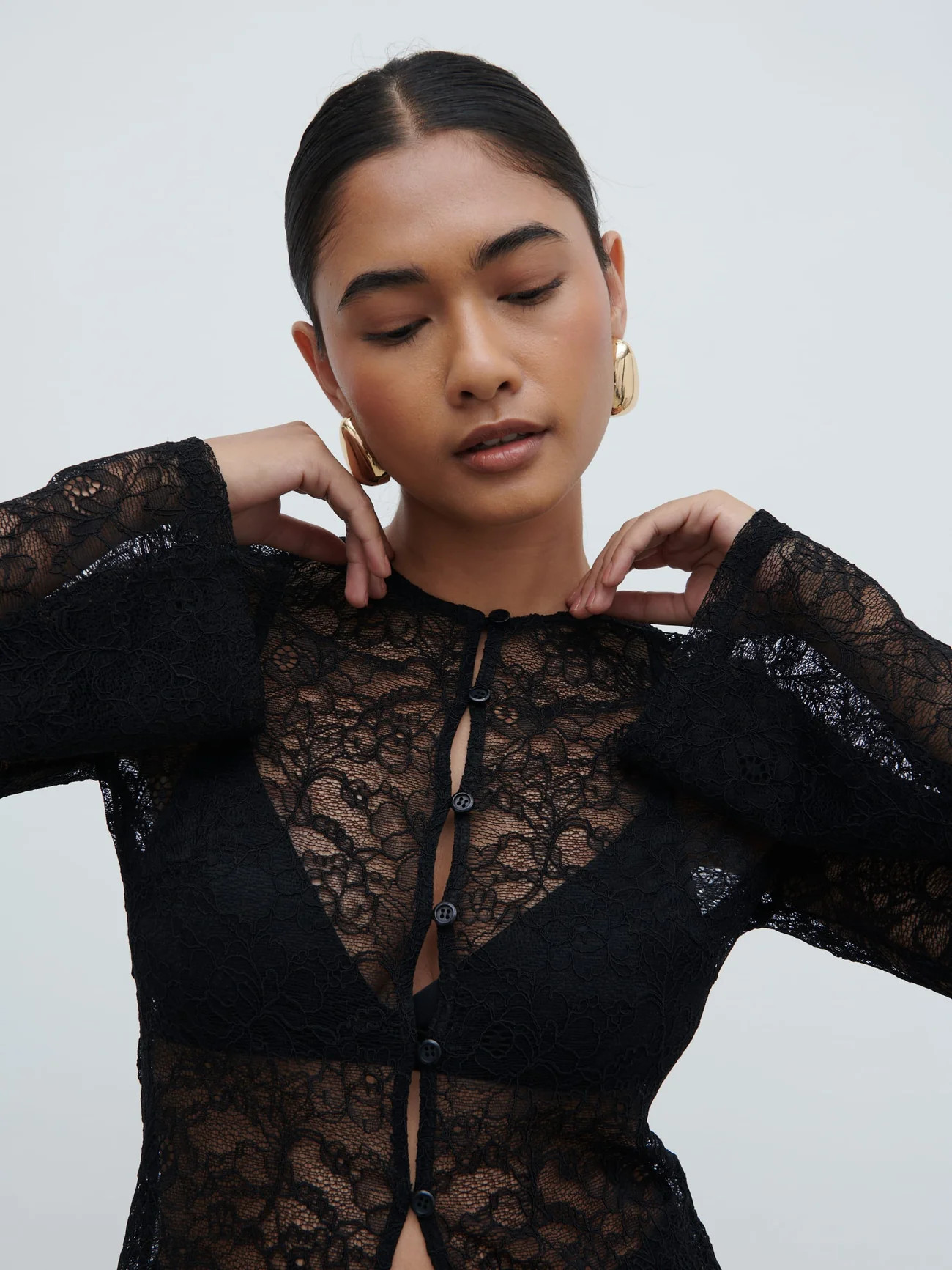 Odi Lace Cardigan | Pretty Lavish (UK)