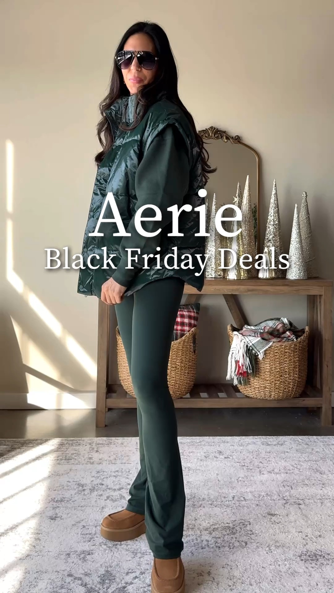 Aerie Black Friday has started. 40% off Sitewide 

 comfy Fall Sets 
Leopard pants - small tall 
Henley- small 
Jogger set - small and small tall 
Red top- small 
Joggers - small tall 
Mini flare pants - small tall 
Sweatshirt- small 
Vest- sized up to a medium 
#ltkseasonal #ltkunder50 #ltksalealert

#LTKFindsUnder50 #LTKSaleAlert #LTKU #LTKHoliday #LTKGiftGuide #LTKU #LTKGiftGuide #LTKSeasonal #LTKShoeCrush

#LTKWatchNow #LTKU #LTKSaleAlert