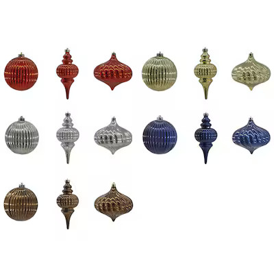 Holiday Living Multiple colors/finishes Jumbo Indoor Shatterproof Ornament Lowes.com | Lowe's
