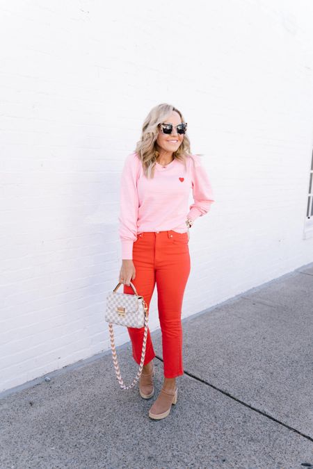 my perfect match = all things red and pink! who says you can’t have both?!? It’s all 30% off right now at @loft with code YAY!! 

#LTKsalealert #LTKSeasonal #LTKstyletip