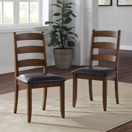 Better Homes & Gardens Springwood Wishbone Chair 2 Pack, Light Natural Finish, Steel Frame, Natur... | Walmart (US)