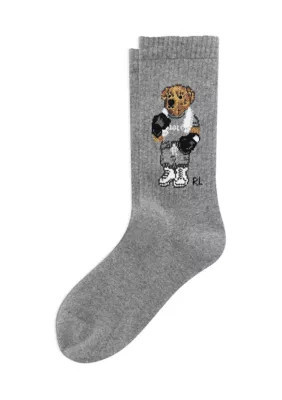 Polo Ralph Lauren Women's Boxer Bear Single Pair of Crew Socks | Belk