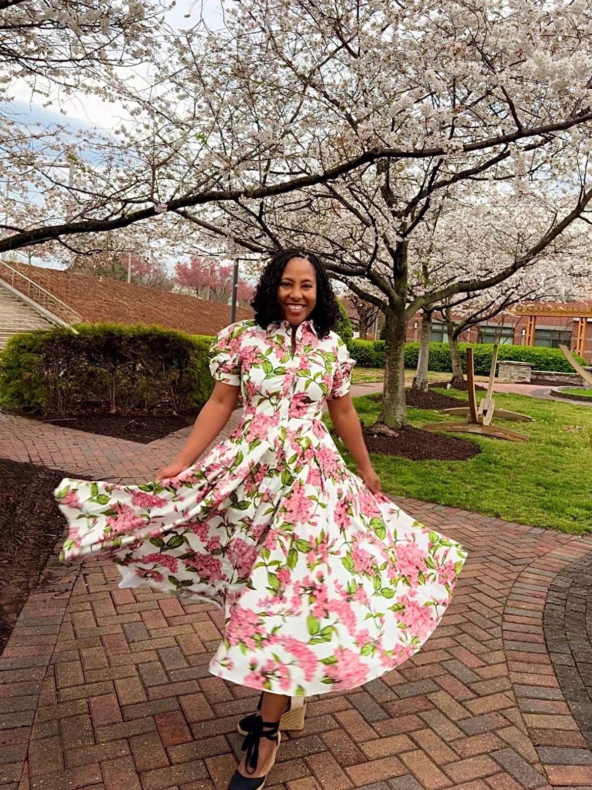 This one is so good for Easter dress or just a beautiful spring day! Fits true to size 

Spring dress
Graduation dress 
Easter dress 
Spring dress outfit 

#LTKSeasonal #LTKootd