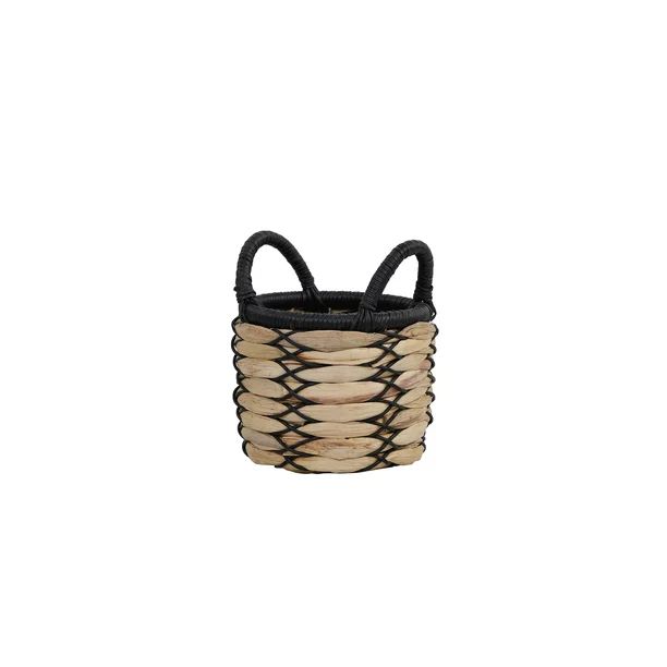 Better Homes & Gardens 10 inch Claren Woven Water Hyacinth Basket Planter | Walmart (US)