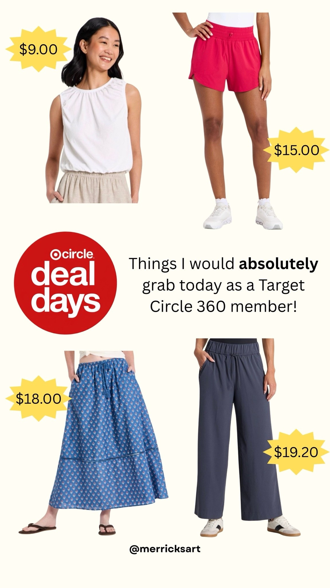 Target Circle Days starts TODAY for Target 360 members. Tons of items on sale for 40% off. I would prioritize these follower favorites. All under $20! 😳

#LTKSaleAlert #LTKActive