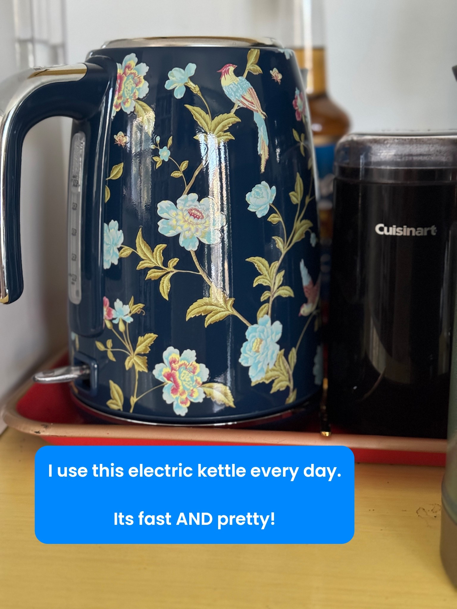 I use this electric tea kettle every single day for tea and coffee. It is a pretty addition to my coffee station in my living room. 

#LTKHome #LTKmorningroutine #LTKdayinmylife