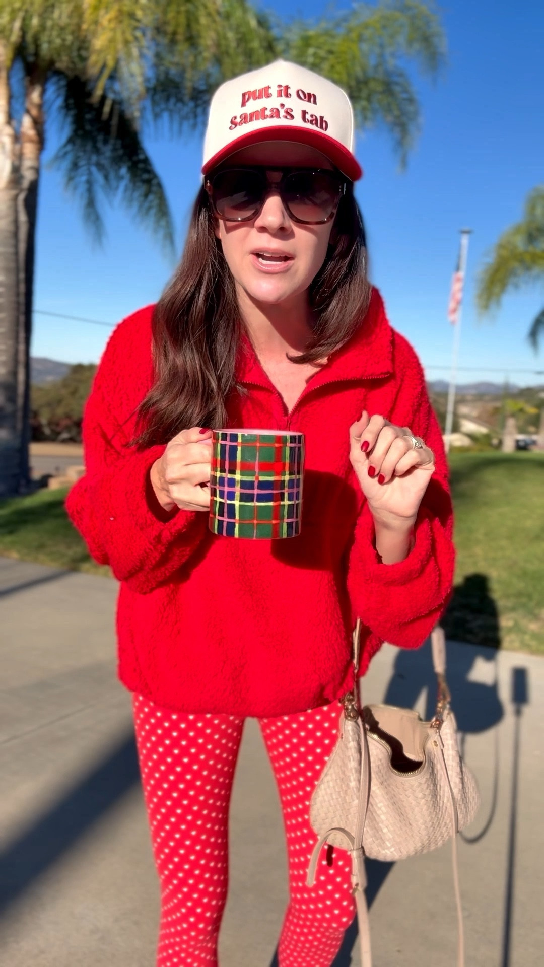 School drop off outfit of the day, but make it festive!! Featuring the Walmart $11 Sherpa quarter zip and the new target heart leggings😍
•large quarter zip
•medium leggings
•Uggs run tts 

#LTKHoliday #LTKFindsUnder50 #LTKGiftGuide